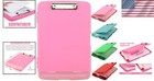 Ergonomic Pink Nursing Clipboard With Storage - Ideal For Professionals