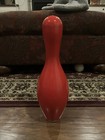 Red Lucky Strike Lanes Bowling Pin New  1 