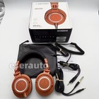New Ath-m50x Closed-back Professional Studio Monitor Headphones Orange Stock
