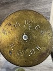 Wwi Trench Art  St  Mihiel France 1918 75mm Shell Casing World War One