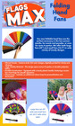 Large 13 5   X 25   Lgbtq Pride Hand Fans Rainbow Party Festival Clack Clap Fans