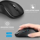2 4ghz Ergonomic Wireless Mouse Cordless Mice   Usb Receiver For Laptop Computer