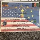 Coa Afghan Flag Enduring Freedom Indiana National Guard 25th Aug 2009