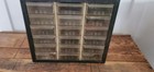 Vtg  8 Drawer Metal Akro-mills Small Parts Storage Organizer Cabinet Bin D  Gray
