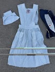 Wwii Red Cross High School Volunteer Nurse Uniform Dress Hoover Tag Vintage Ww2