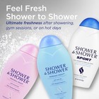  2 Pack  Shower To Shower Talc Free Body Powder Moisture Control For Women And M