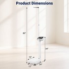 Height And Weight Scale Digital Physician Scale W  400 Lbs Capacity   Height Rod