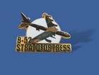 U s Military B-52 Stratofortress Bomber Plane Hat Pin Double Clutch Back