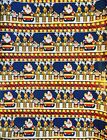 Vtg Christmas Wrapping Paper Gift Wrap Santa  Elves  Reindeers  Bells Cute Nos