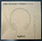 Logitech H570e Usb Stereo Headset - Black  model 981-000574 