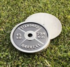 The 45 Weight Plate Golf Ball Marker By Teed Golf Co  1 5    New Free Us Shipping