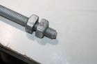 1 2-13 X 22  Hot Dipped Galvanized Fully Threaded Rod W nuts Stud Bolt Rod
