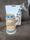 Samuel Adams Octoberfest 2014 Limited Edition Beer Stein W  Metal Lid 12    Large