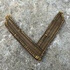 Original Wwi Ww1 Us Aef Overseas Service Stripe Chevron Patch Tunic Uniform