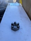 5 8    11tpi Hex Slotted Nut Steel Plain Castle Nut  5pk 