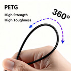 Petg 3d Printer Filament Black 1 75mm High Toughness Strength 1kg Consumable