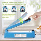 12  Abs Hand Impulse Heat Sealer Machine Poly Bag Sealing For Plastic Bags Us