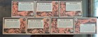 Lost In Space Card Lot 1966 Fair Topps Aliens Monsters Robot 7 Cards 