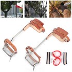 Climbing Tree Spikes W  Stainless-steel Claw Tree Gaffs Spur Gear Step Up Spike