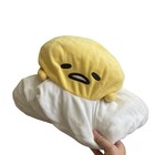 Gudetama Lazy Egg Stuffed Plush Pillow Cushion Yellow Sanrio 17   