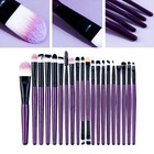 20pcs Makeup Brush Set Eyeliner Brush Blending Brush Makeup Brushes For Cheeks E