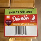 Hartz Delectables Squeeze Up Lickable Wet Cat Treats Chicken 32ct Exp 06 2026