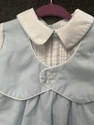 Vintage Alexis Baby Boy 3 Month Blue Bubble Romper With Vest   Bow Tie