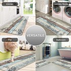 Anti Fatigue Kitchen Mat Set Of 2 Non Slip Cushioned Kitchen Mats For Floor