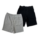 Bundle - 2 Pairs Of Boys Cotton Fleece Knit Shorts - Size 8-10