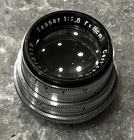 Rare Carl Zeiss Jena Tessar 80mm 8cm F 2 8 Lens For Reflex Korelle Camera Body 2