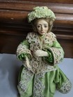 Artisan B h  Holmes 1988   Sculpt Sculpted Lady Dollhouse Miniature Doll