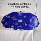 Steeden 2025 Nz Warriors Signed Rugby Ball Brand New Unpumped Navy And White 