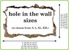Minecraft Wall Sickers Hole In The Wall Decorative Sticker To The Room 99