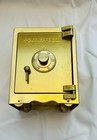 Mcgunn Safe Co  Antique Brass Safe Bank Dial Lock Type Vintage