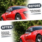 M Style 100  Carbon Fiber Mirror Cover Cap Clip-on For 2020-24 Toyota Supra A90