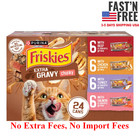  hot Sale  Purina Friskies Extra Chunky Gravy Variety Pack  Wet Cat Food  2 Pack