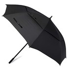  72 Inch Huge Golf Umbrella Windproof Large Umbrella Automatic Open With Black