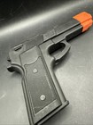 Black Rubber Training Hand Gun Martial Arts Weapons Training Self Defense