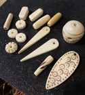 Vintage Carved Bead