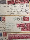 1920-50 s Lot Of 14 Us Special Delivery Covers