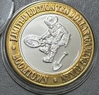 Boomtown Las Vegas Casino  10 Gaming Token  999 Silver  1748 