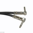 Ploynk Right Angle To 90 Degree 1 4 Mono Plug 12ga Gauge Pro Audio Speaker Cable