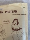 Vintage 1960s Polynesian Pattern Hawaiian Illustrated Hibiscus Pattern As Is