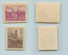 Estonia Eesti 1941 Sc Nb1-nb2 Mint Imperf   Rta9764
