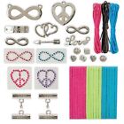 Alex Toys Diy Infinity Jewelry Making 31pc Kit Bracelet Necklace Kids Craft