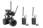 Saramonic Wireless Vhf Dual Lavalier Microphone System   Mixer For Dslr Cameras
