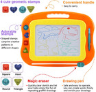 Magnetic Drawing Board Toddler Toys For Girls Boys  15 Inch Erasable Doodle Boar