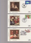 British First Day Covers Benham Small Silks Christmas 1981