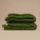 Merino Wool Blanket     Olive     Handcrafted  Natural  And Extra Warm