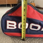 Boombah Blue Red Black White Rolling Bat Bag - 40  X 19  X 12  All Zippers Work